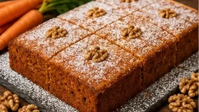 دستور کیک هویج گردو